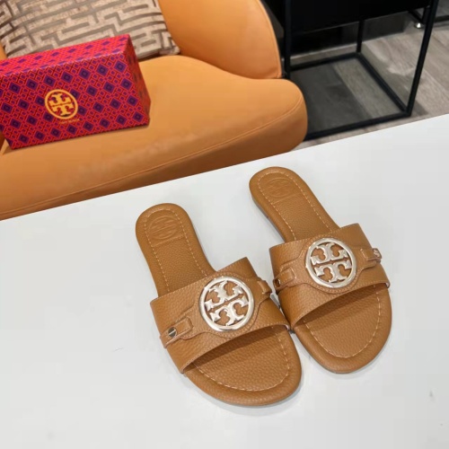 Replica Tory Burch TB Slippers For Women #1197760 $48.00 USD for Wholesale