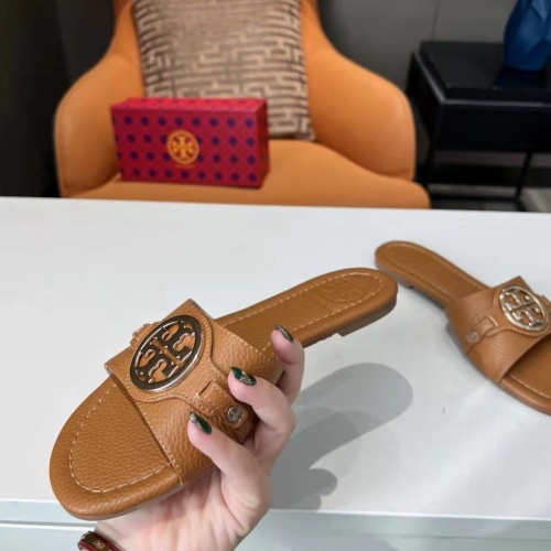 Replica Tory Burch TB Slippers For Women #1197760 $48.00 USD for Wholesale