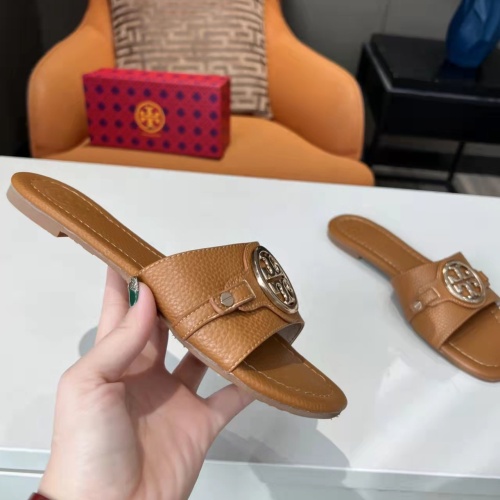 Replica Tory Burch TB Slippers For Women #1197760 $48.00 USD for Wholesale