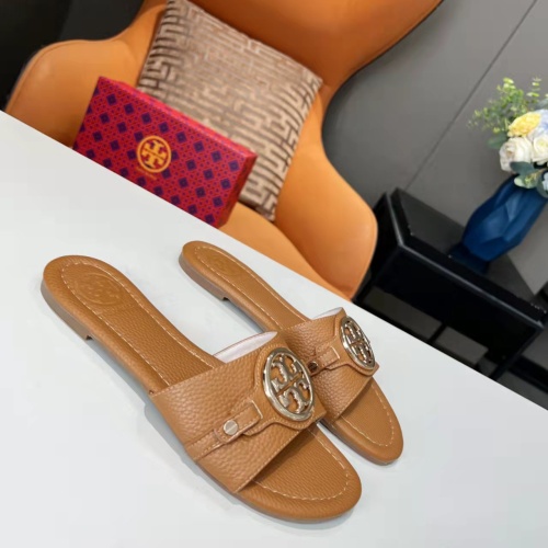 Replica Tory Burch TB Slippers For Women #1197760 $48.00 USD for Wholesale