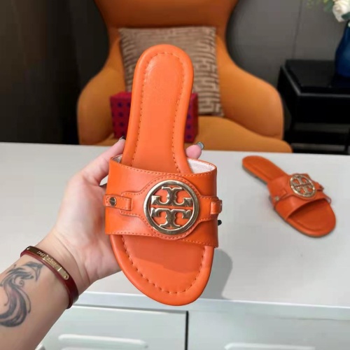 Replica Tory Burch TB Slippers For Women #1197762 $48.00 USD for Wholesale