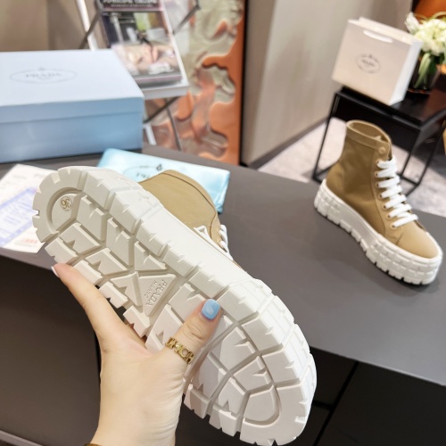 Replica Prada High Top Shoes For Women #1197767 $85.00 USD for Wholesale