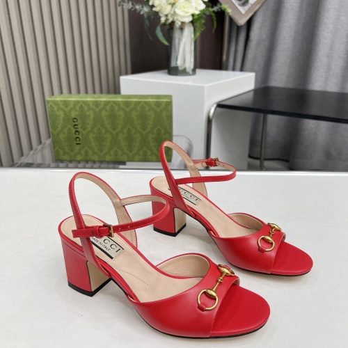 Replica Gucci Sandal For Women #1197809 $92.00 USD for Wholesale