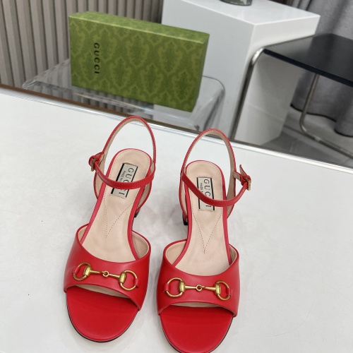 Replica Gucci Sandal For Women #1197809 $92.00 USD for Wholesale