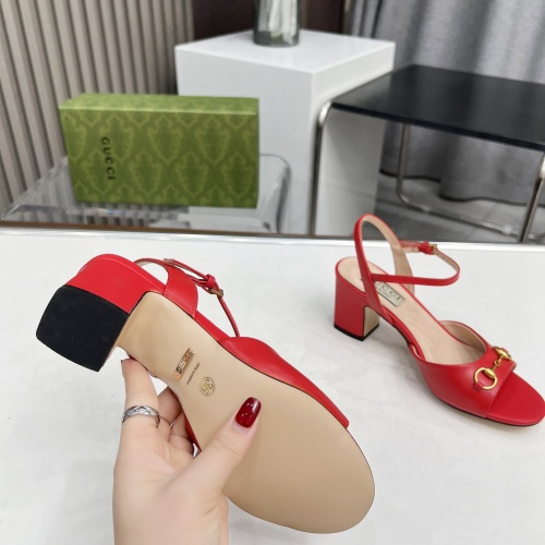 Replica Gucci Sandal For Women #1197809 $92.00 USD for Wholesale