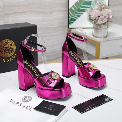 Replica Versace Sandal For Women #1197972 $125.00 USD for Wholesale