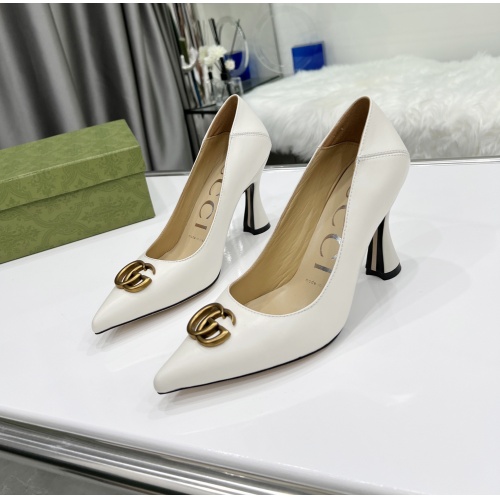 Gucci High-Heeled Shoes For Women #1197988 $80.00 USD, Wholesale Replica Gucci High-Heeled Shoes