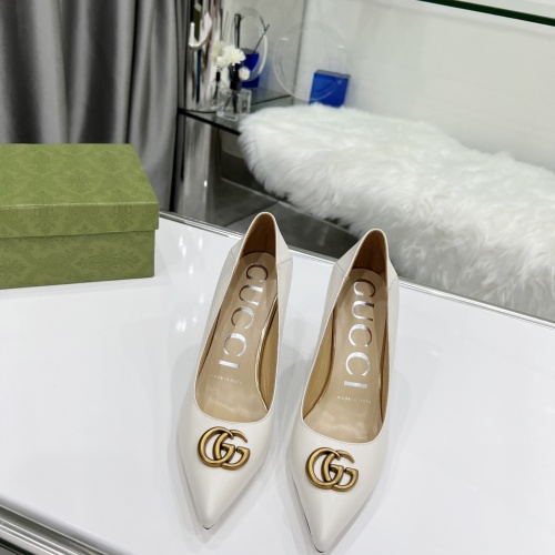 Replica Gucci High-Heeled Shoes For Women #1197988 $80.00 USD for Wholesale