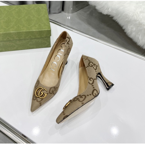 Gucci High-Heeled Shoes For Women #1197990 $80.00 USD, Wholesale Replica Gucci High-Heeled Shoes