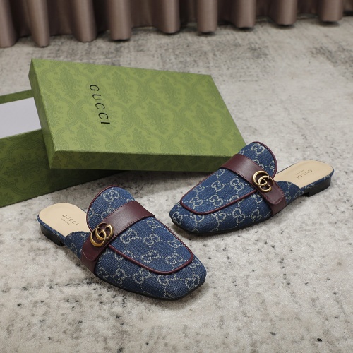 Replica Gucci Slippers For Women #1197991 $88.00 USD for Wholesale