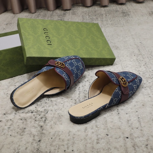 Replica Gucci Slippers For Women #1197991 $88.00 USD for Wholesale