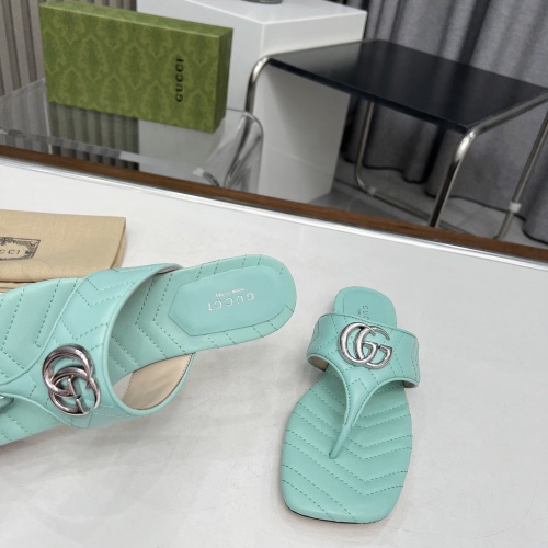 Replica Gucci Slippers For Women #1198015 $85.00 USD for Wholesale