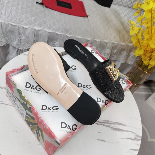 Replica Dolce & Gabbana D&G Slippers For Women #1198078 $115.00 USD for Wholesale