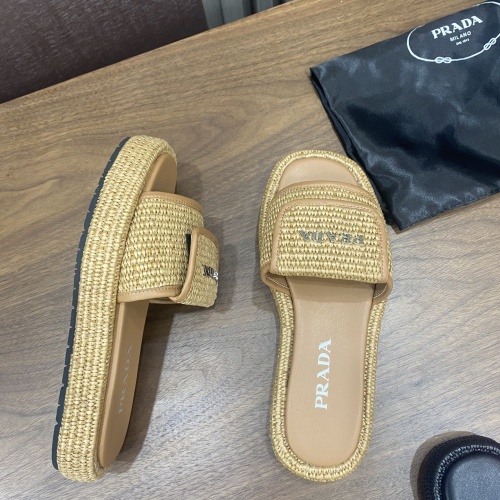 Replica Prada Slippers For Women #1198117 $88.00 USD for Wholesale