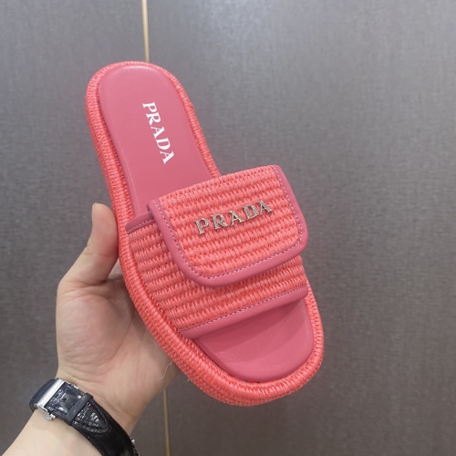 Replica Prada Slippers For Women #1198119 $88.00 USD for Wholesale