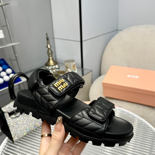 Replica MIU MIU Sandal For Women #1198144 $88.00 USD for Wholesale