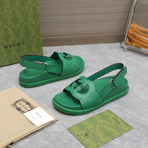 Replica Gucci Sandal For Women #1198155 $102.00 USD for Wholesale