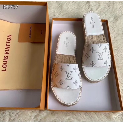 Louis Vuitton Slippers For Women #1198159 $64.00 USD, Wholesale Replica Louis Vuitton Slippers