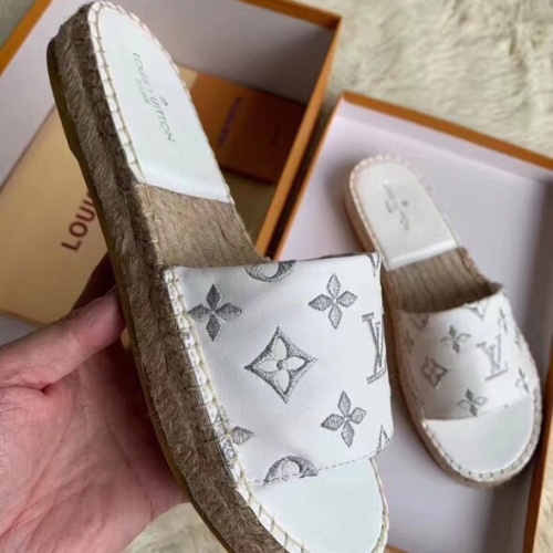 Replica Louis Vuitton Slippers For Women #1198159 $64.00 USD for Wholesale