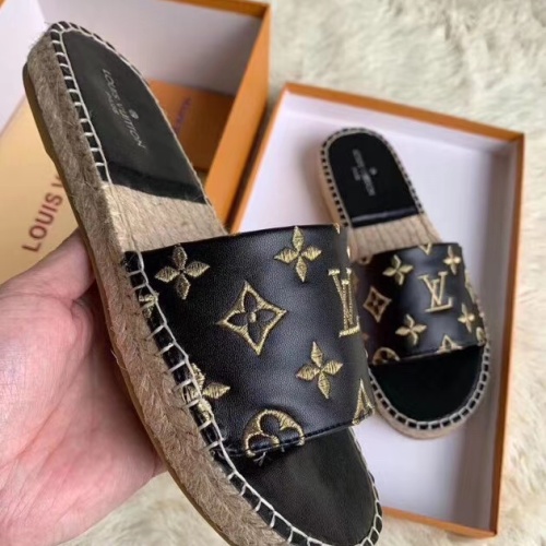 Replica Louis Vuitton Slippers For Women #1198160 $64.00 USD for Wholesale