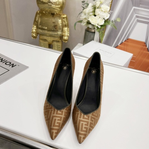 Replica Balmain High-Heeled Shoes For Women #1198256 p.11617.47 RUB for Wholesale