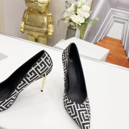 Replica Balmain High-Heeled Shoes For Women #1198257 $118.00 USD for Wholesale