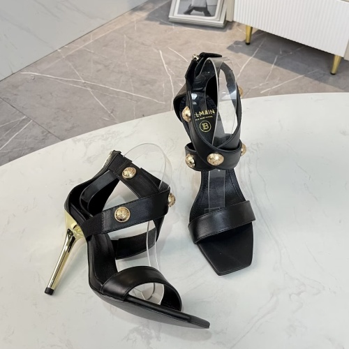 Replica Balmain Sandal For Women #1198260 $82.00 USD for Wholesale