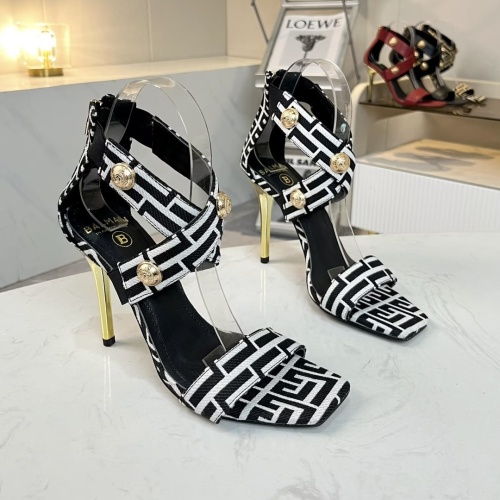 Replica Balmain Sandal For Women #1198264 $82.00 USD for Wholesale