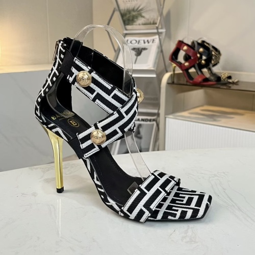 Replica Balmain Sandal For Women #1198264 $82.00 USD for Wholesale