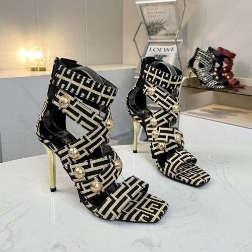 Replica Balmain Sandal For Women #1198265 $82.00 USD for Wholesale