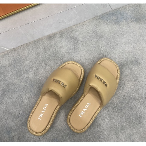 Replica Prada Slippers For Women #1198272 $92.00 USD for Wholesale