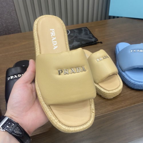 Replica Prada Slippers For Women #1198272 $92.00 USD for Wholesale