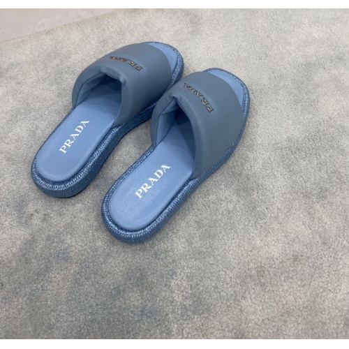 Replica Prada Slippers For Women #1198273 $92.00 USD for Wholesale