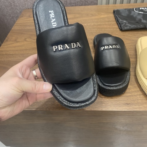 Replica Prada Slippers For Women #1198274 $92.00 USD for Wholesale