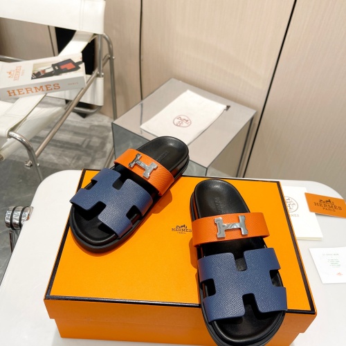 Replica Hermes Slippers For Men #1198283 $88.00 USD for Wholesale