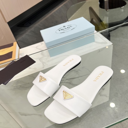 Prada Slippers For Women #1198294 $64.00 USD, Wholesale Replica Prada Slippers