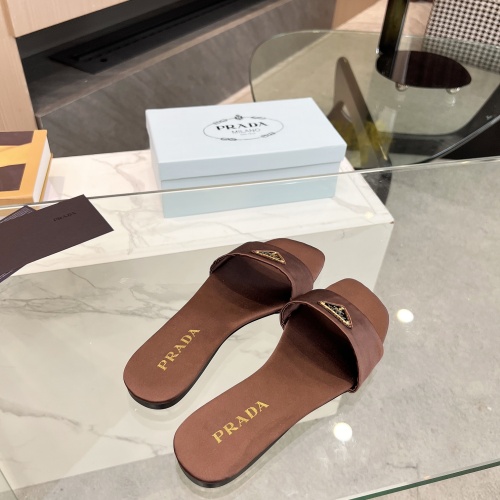 Replica Prada Slippers For Women #1198296 $64.00 USD for Wholesale