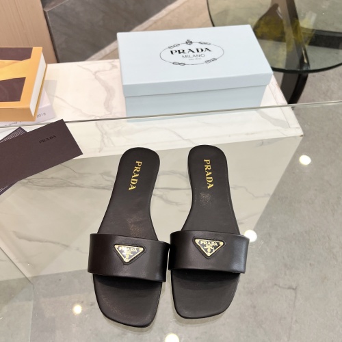 Replica Prada Slippers For Women #1198298 $64.00 USD for Wholesale