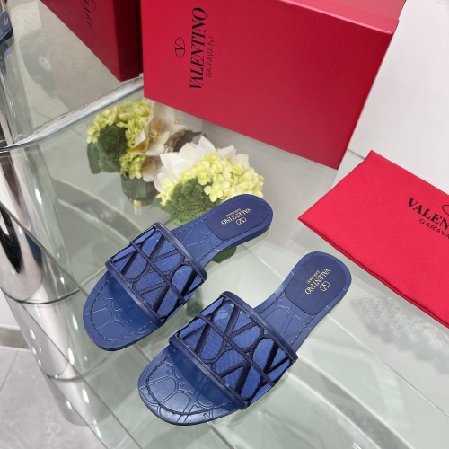 Replica Valentino Slippers For Women #1198330 $82.00 USD for Wholesale