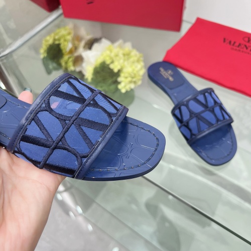 Replica Valentino Slippers For Women #1198330 $82.00 USD for Wholesale