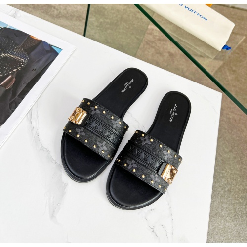 Replica Louis Vuitton Slippers For Women #1198361 $64.00 USD for Wholesale