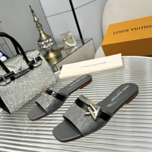 Louis Vuitton Slippers For Women #1198369 $80.00 USD, Wholesale Replica Louis Vuitton Slippers