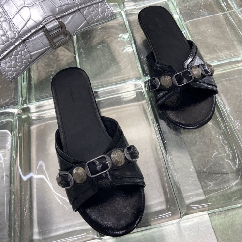 Balenciaga Slippers For Women #1198383 $98.00 USD, Wholesale Replica Balenciaga Slippers