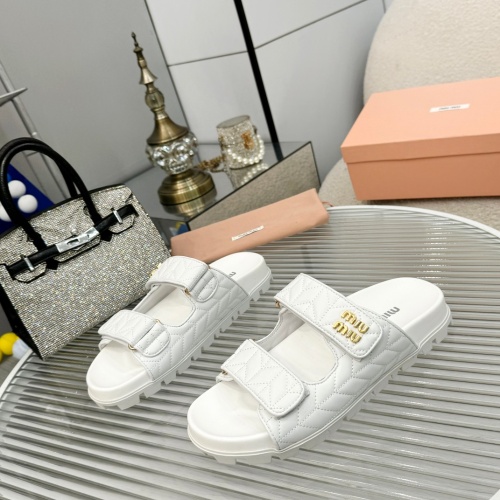 MIU MIU Slippers For Women #1198397 $85.00 USD, Wholesale Replica MIU MIU Slippers