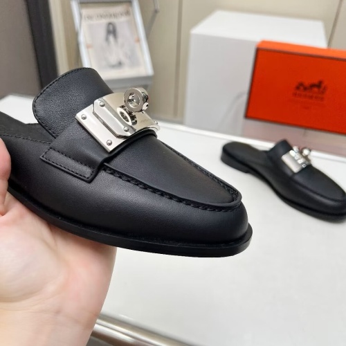 Replica Hermes Slippers For Women #1198413 $98.00 USD for Wholesale