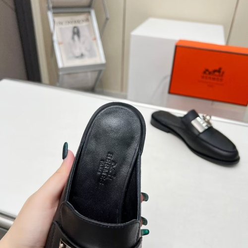 Replica Hermes Slippers For Women #1198413 $98.00 USD for Wholesale