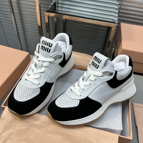 MIU MIU Casual Shoes For Women #1198418 $102.00 USD, Wholesale Replica MIU MIU Casual Shoes