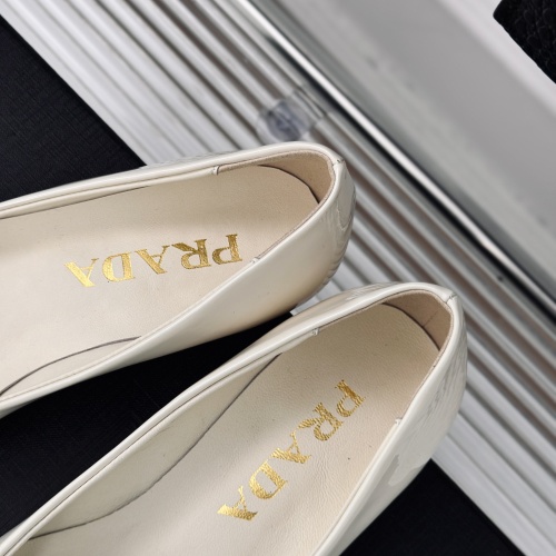 Replica Prada Flat Shoes For Women #1198425 $112.00 USD for Wholesale