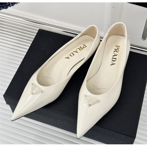 Prada Flat Shoes For Women #1198428 $112.00 USD, Wholesale Replica Prada Flat Shoes