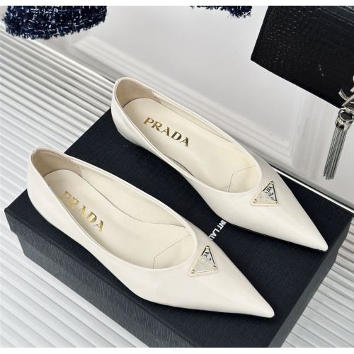 Replica Prada Flat Shoes For Women #1198428 $112.00 USD for Wholesale